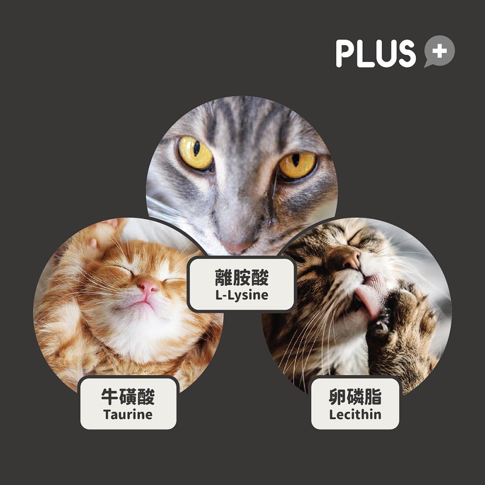 Plus+機能保健系列 貓三寶 (兩款)