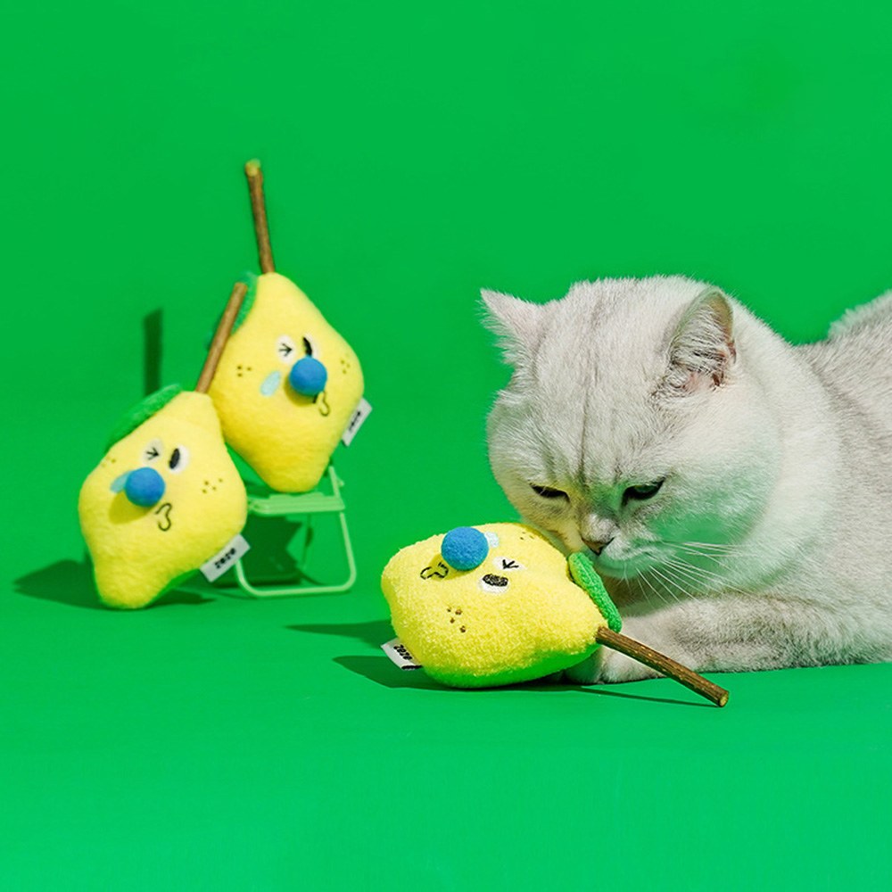 酸酸檸木天蓼貓玩具 - 檸檬