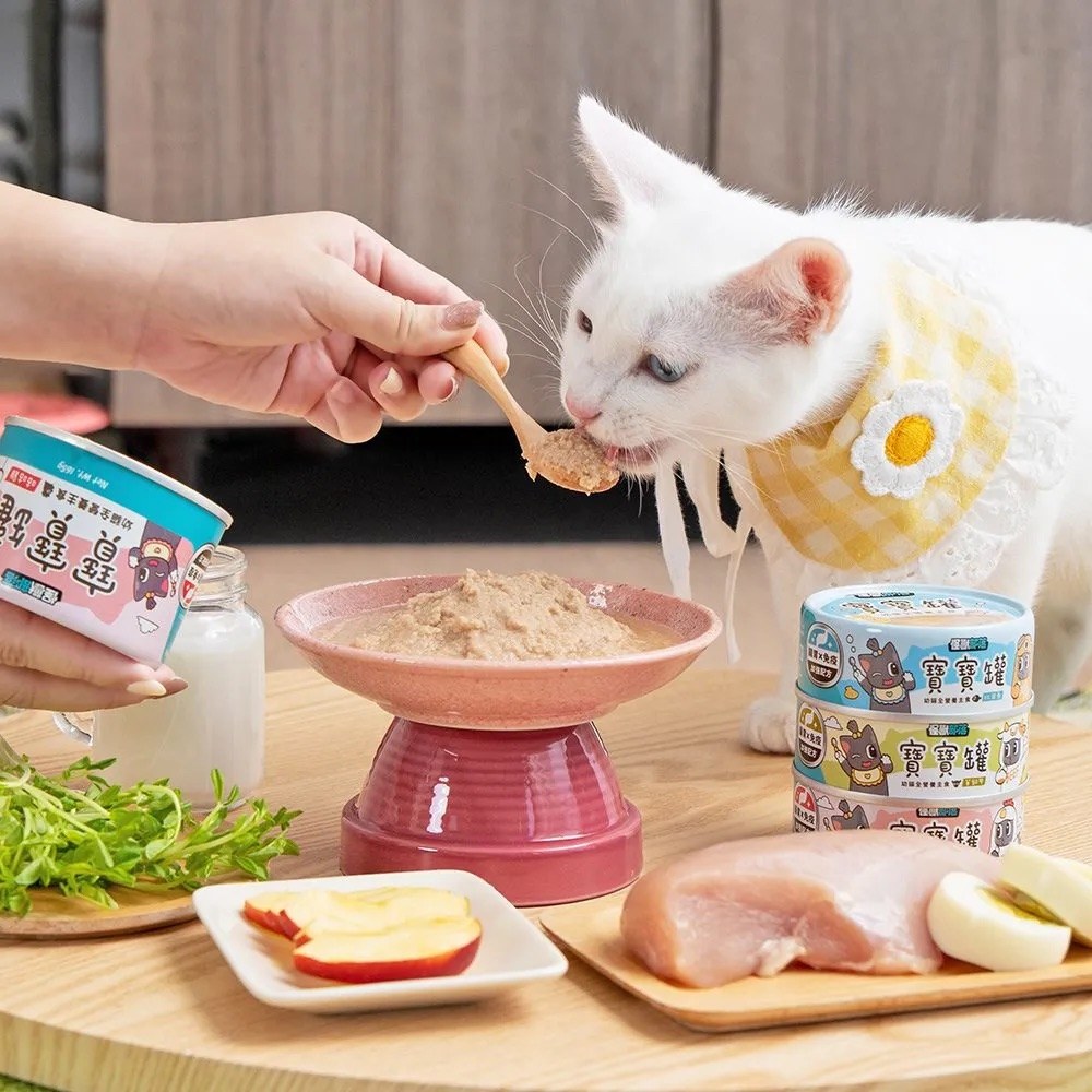 貓用寶寶無膠主食罐 (多種口味)