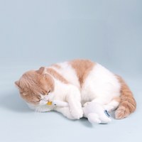 貓の貓薄荷玩具 - 抱抱鵝