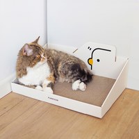 貓抓板系列 - 靠背斜口盒