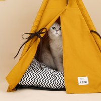 寵物帳篷 - 黃