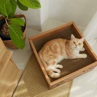 貓體工學貓抓盒