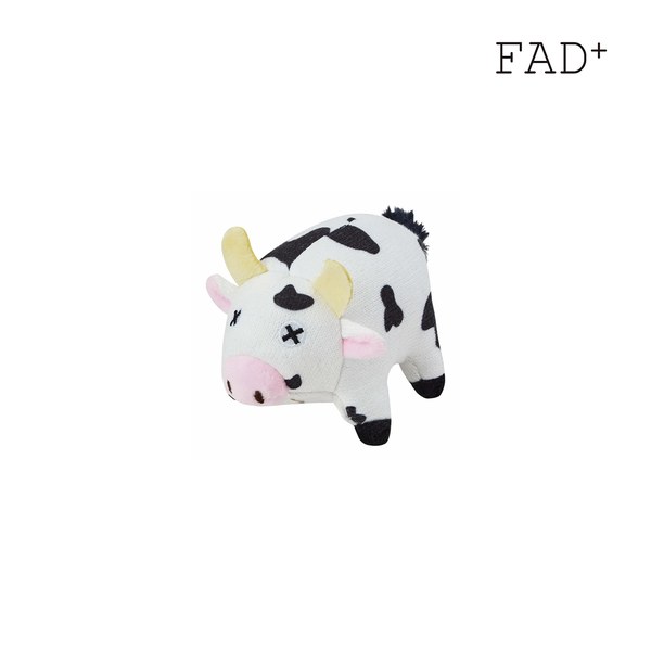 汪汪耐咬發聲玩具 - 農場乳牛