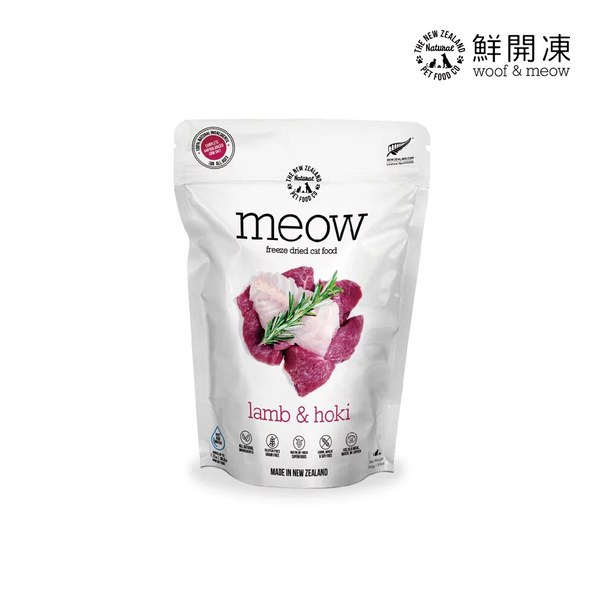 meow貓咪冷凍乾燥生食餐 - 羊肉+鱈魚